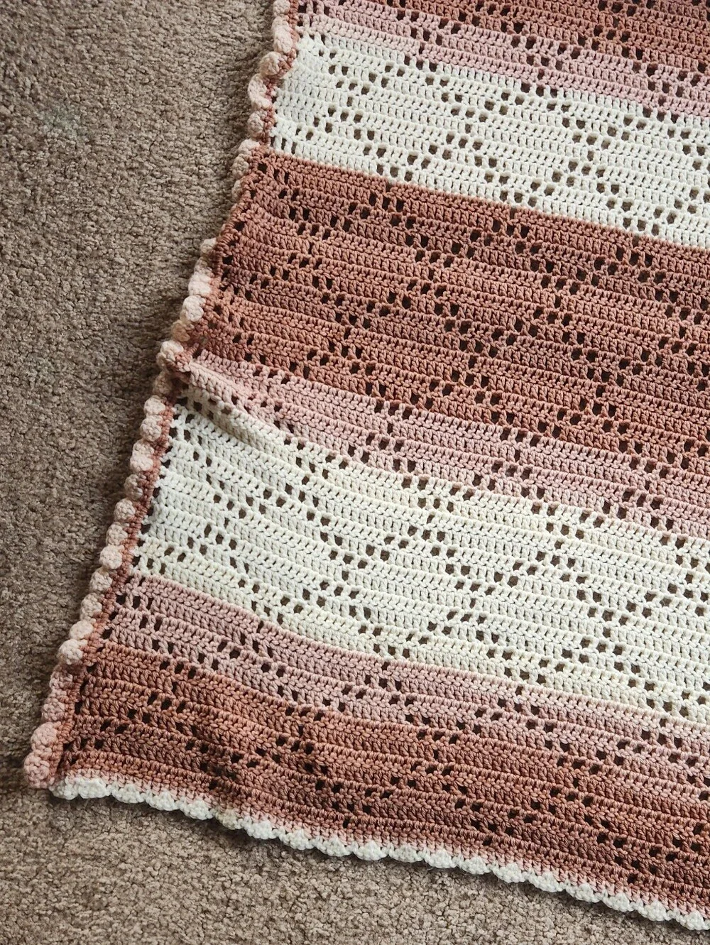 Hand Crocheted Afghan